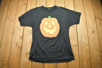 Vintage 1990s Halloween Pumpkin Theme T-Shirt