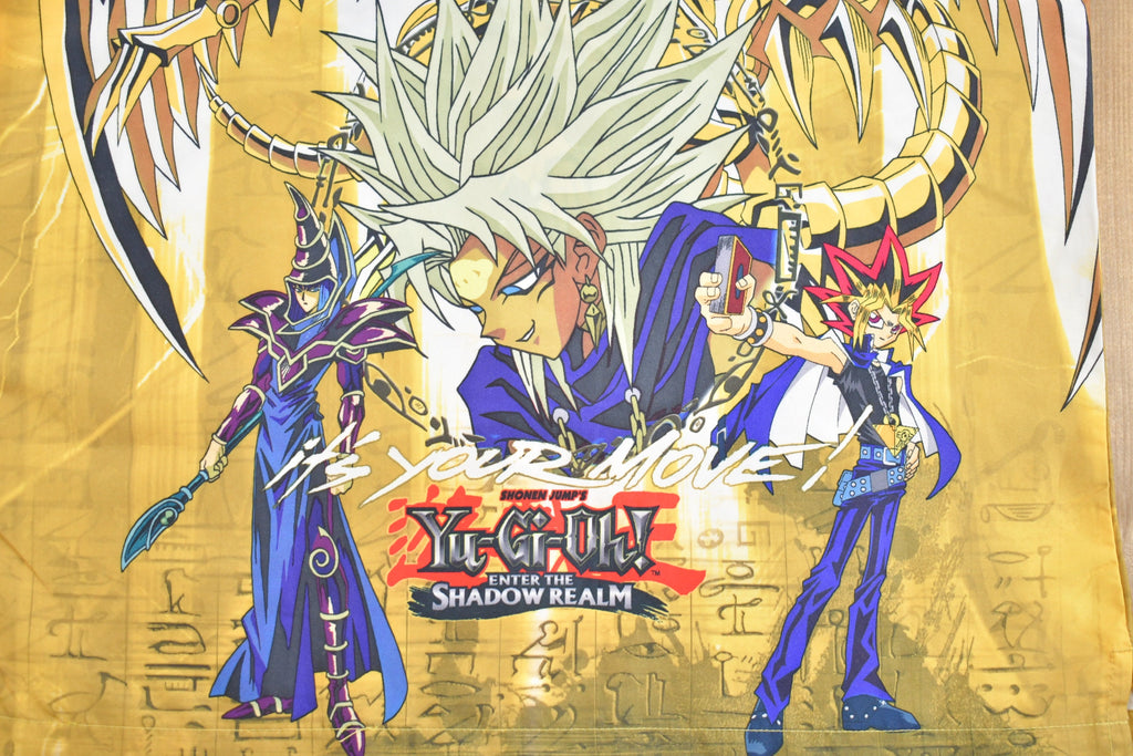 Vintage 1990s Yu-Gi-Oh Graphic Button Up Shirt