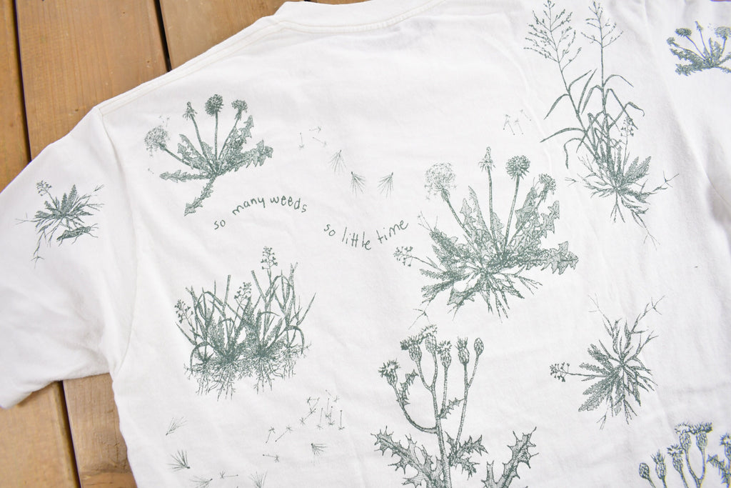 Vintage 1994 Weeds Theme All Over Print Graphic T-Shirt