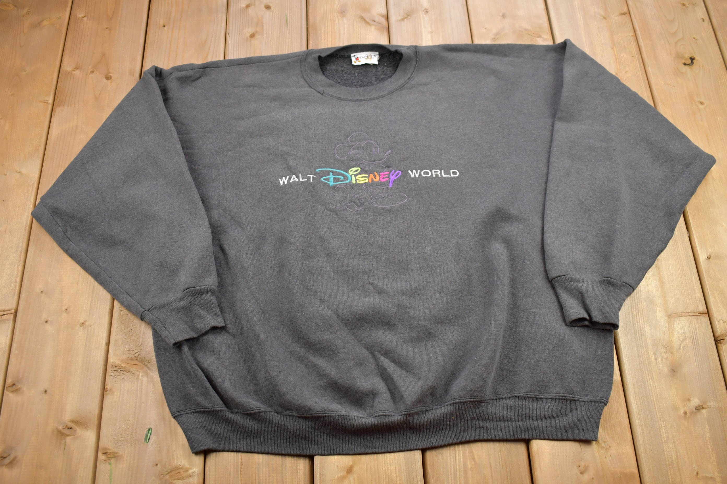 Vintage 1990s Mickey Mouse Walt Disney World Disney Crewneck