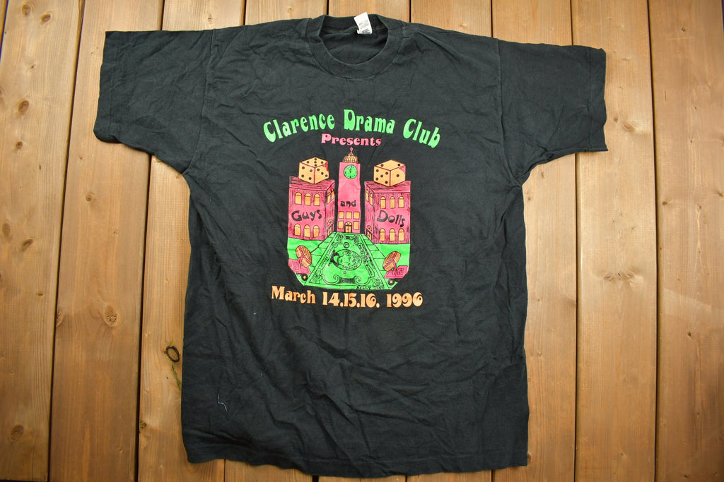 Vintage 1996 Guys And Dolls Graphic T Shirt