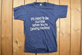 Vintage 1980s "Its Hard To Be Humble When You're Driving The Best" Graphic T Shirt