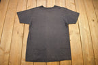 Vintage 1990s Rodney King Justice Theme Graphic 3D Emblem T-Shirt