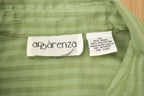 Vintage 1990s Green Button Up Shirt