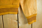 Vintage 1960s Wool Leather Varsity Jacket Men's Medium