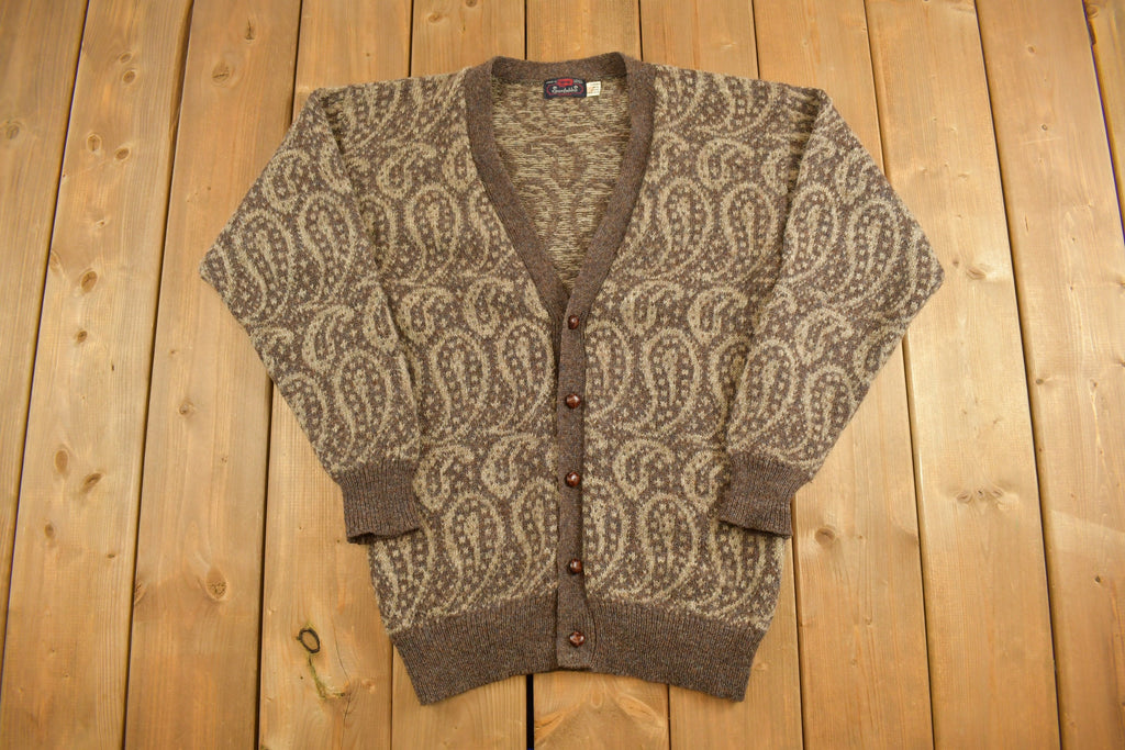 Vintage 1990s Womans Sportables Cardigan Sweater