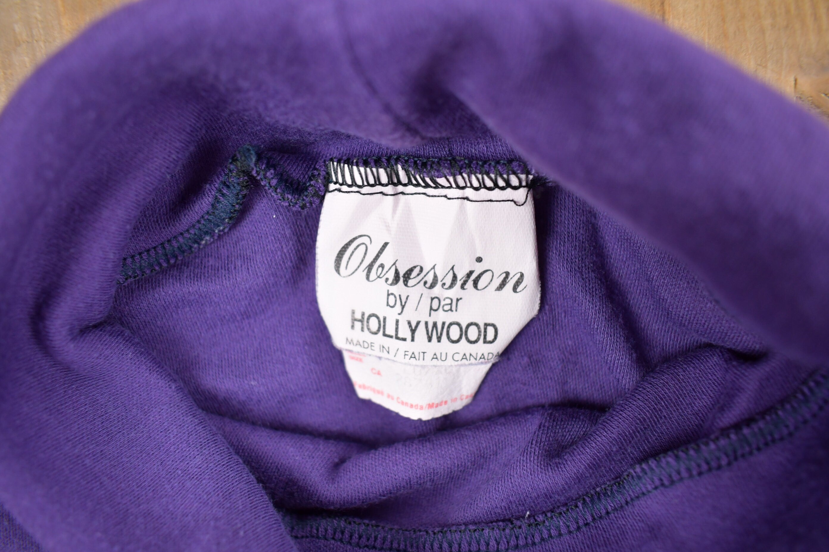 Vintage 1990s Blank Long Sleeve Mockneck T Shirt