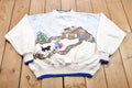 Vintage 1990s Winter Theme Crewneck Sweater
