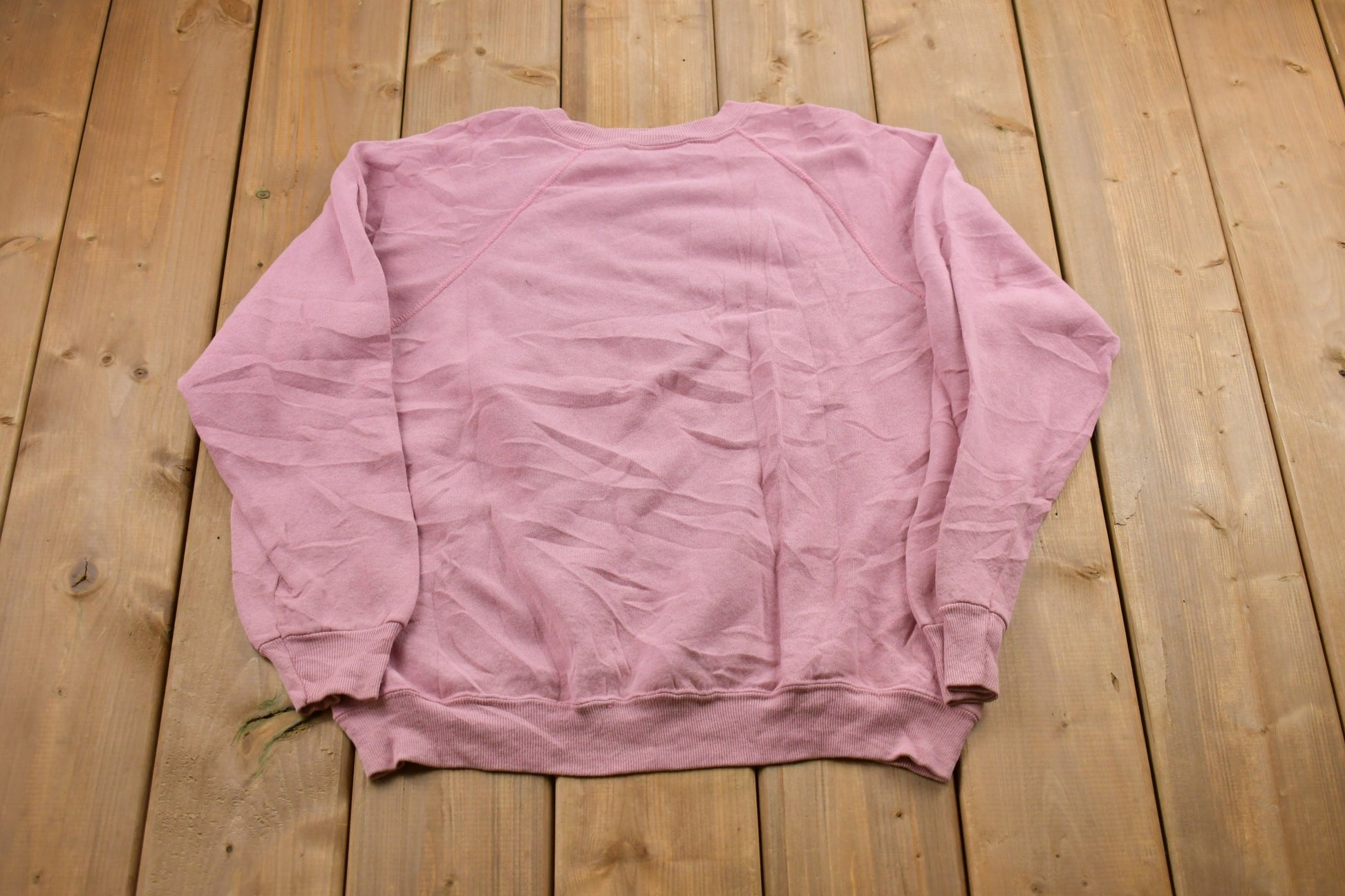 Vintage 1980s Rides Made In USA Fall Leaves Crewneck Sweatshirt