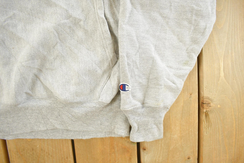 Vintage 1990s Champion Reverse Weave Patriot Track & Field Hoodie Sweatshirt Men's Small