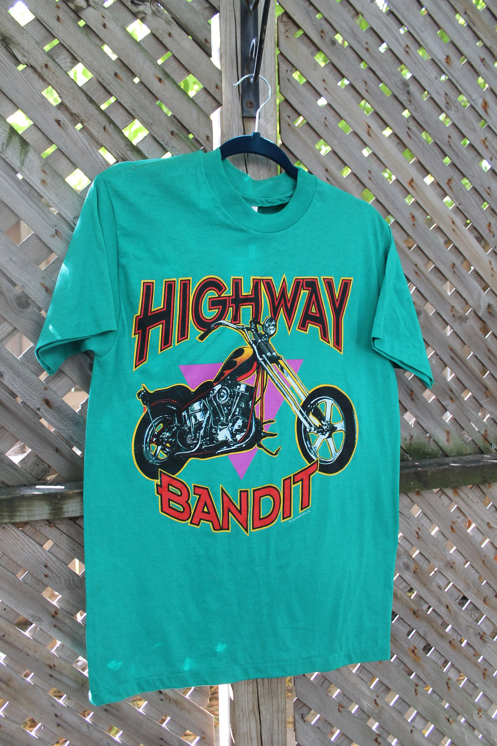 Vintage 1990s Highway Bandit Biker T Shirt