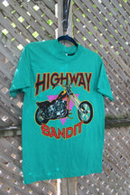 Vintage 1990s Highway Bandit Biker T Shirt