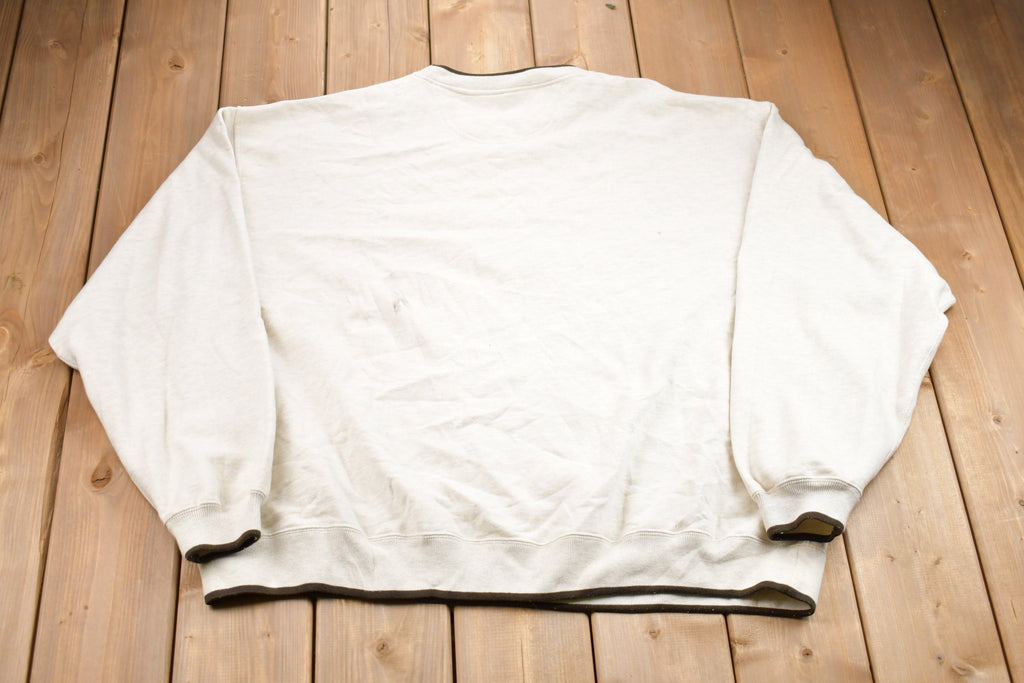 Vintage 1990s Eagle Embroidered Crewneck Sweatshirt