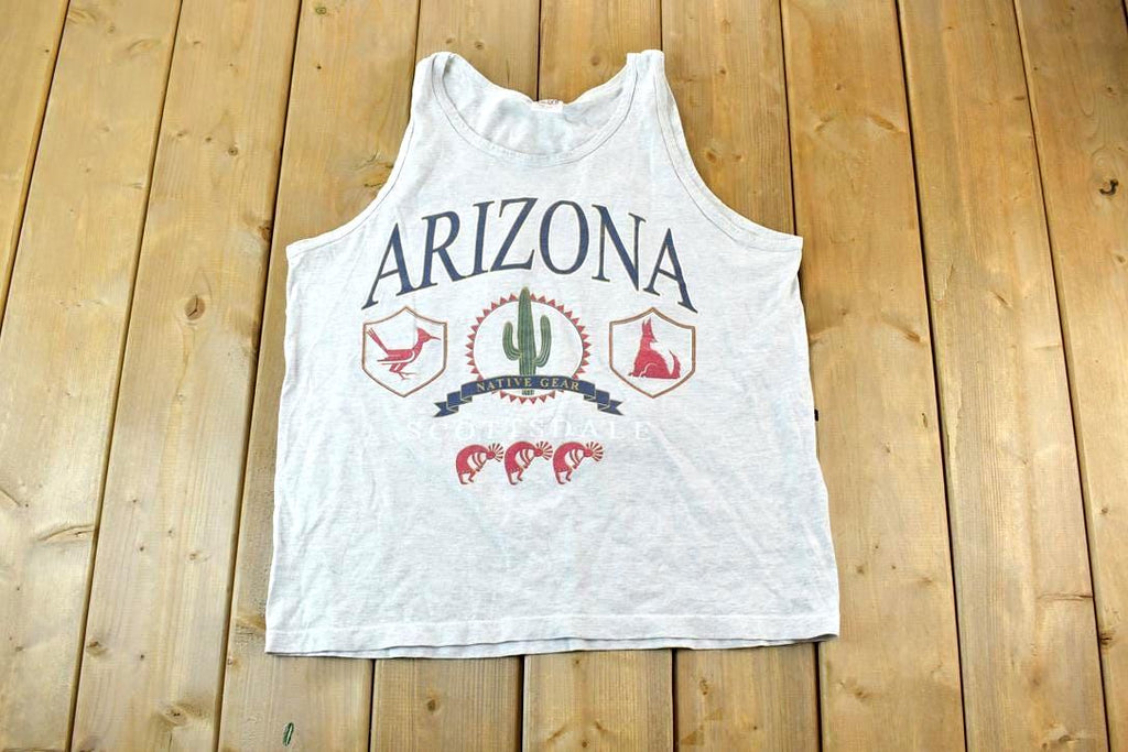 Vintage 1990s Arizona Cactuses Single Stitch Tank Top