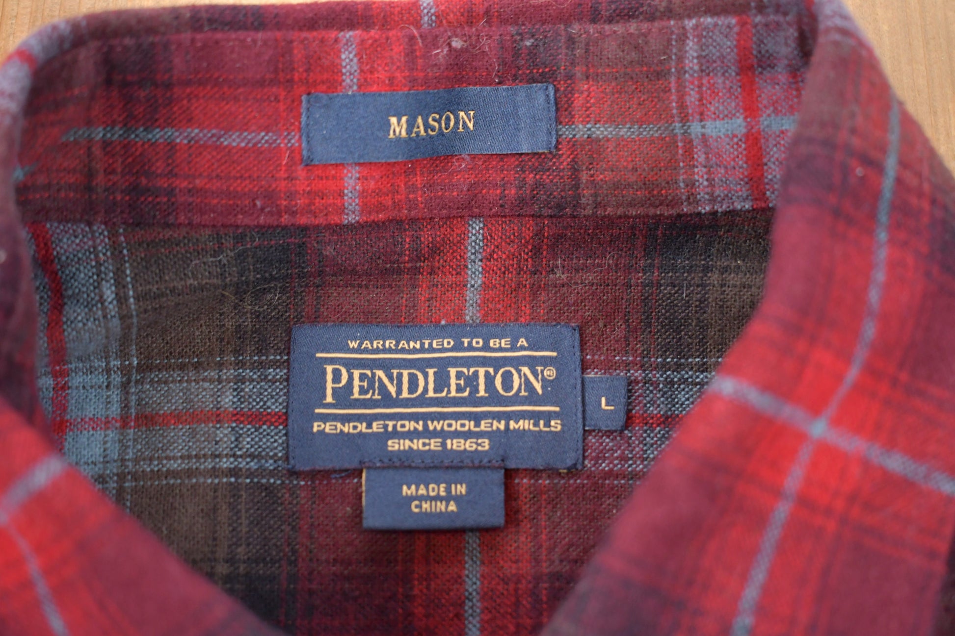 Vintage 90's Pendleton Button Up Shirt