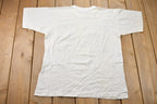 Vintage 1990 Ocean Fishes Theme Bonfire Graphic T-Shirt Single Stitch