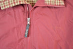 Vintage 1990s LL Bean Plaid Lined Golfing Outdoors Windbreaker Jacket