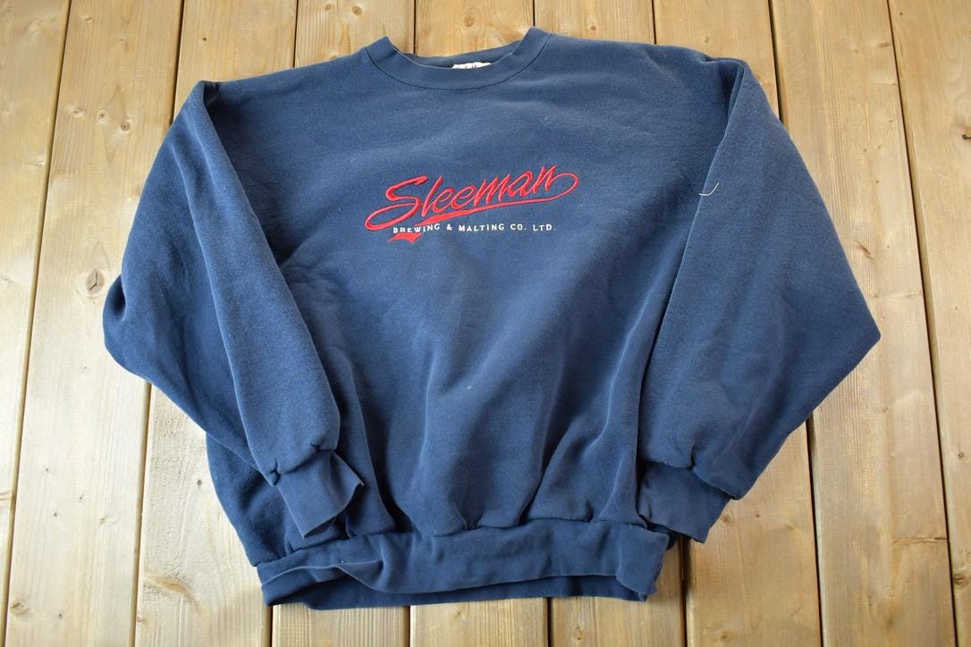 Vintage 1990s Sleeman Crewneck Sweatshirt