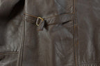 Vintage 1970s DeerWear Deer Skin Leather Bomber Jacket Made In USA Men's M
