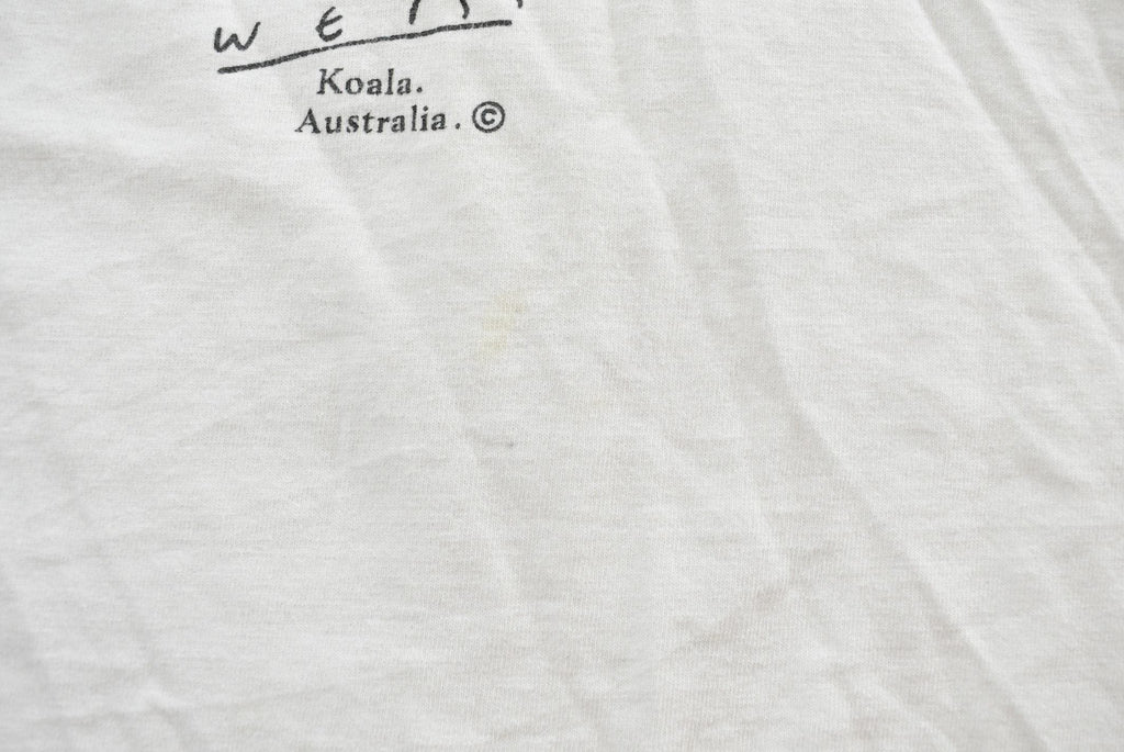 Vintage 1990s Koala Souvenir Australia T-Shirt Men's M / Destination Shirt / 90s Single Stitch Graphic Tee / Animal Tee / Nature