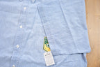 Vintage 1990s Embroidered Green Bay Packers NFL Denim Button Up T-Shirt