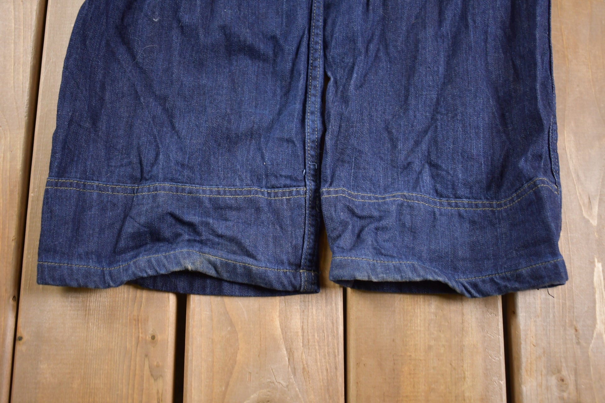Vintage 1990s Dickies Denim Overalls Size 44 x 32 / Vintage Overalls / Streetwear / Vintage Workwear / Outdoorsman / Essentials