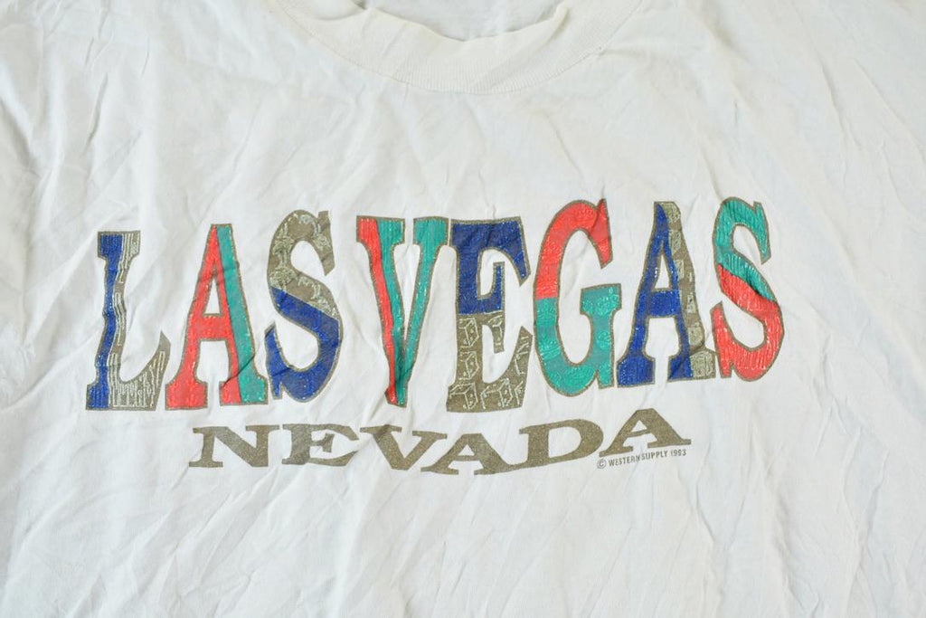 Vintage 1980s Screen Stars Las Vegas Single Stitch T-Shirt