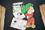 Vintage 1990s Disney Snow White And The Seven Dwarfs Grumpy Graphic T-Shirt Size XL Made In USA Single Stitch