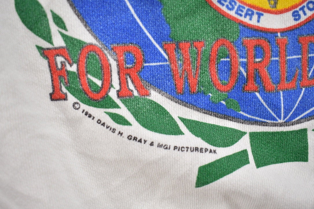Vintage 1990s Desert Storm Crewneck Sweatshirt