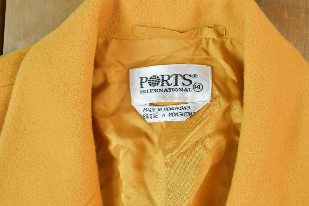 Vintage 1980s Ports International Light Blazer Jacket