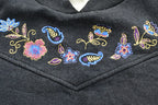 90s Floral Embroidered Crewneck