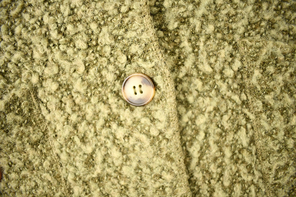 Vintage 1990s Button Up Fleece Hoodie