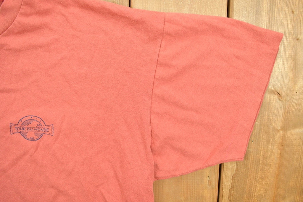 Vintage 1990s Tour Du Monde Graphic T-Shirt