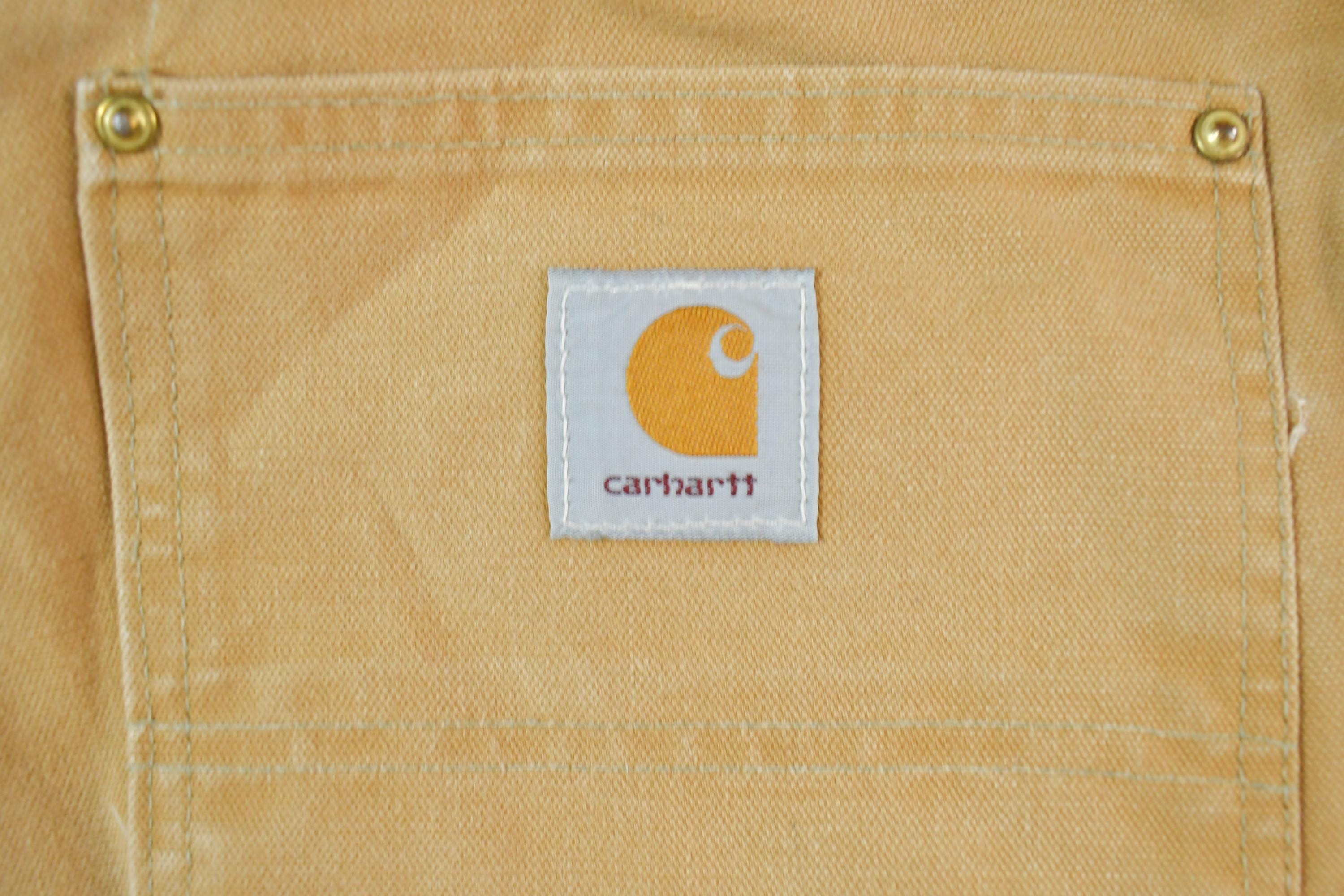Vintage 1990s Carhartt Double Knee Work Pants Size 38 x 30