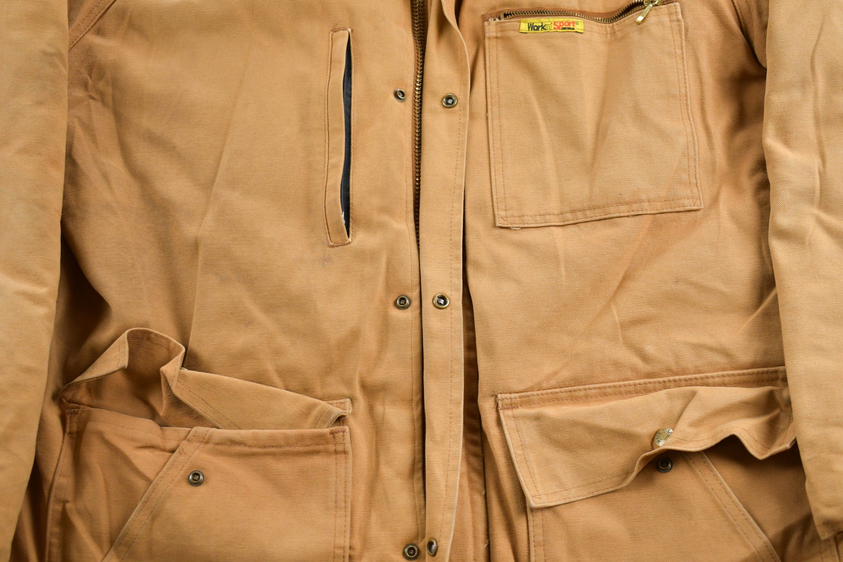 Vintage 1990s Work N Sport Chore Jacket