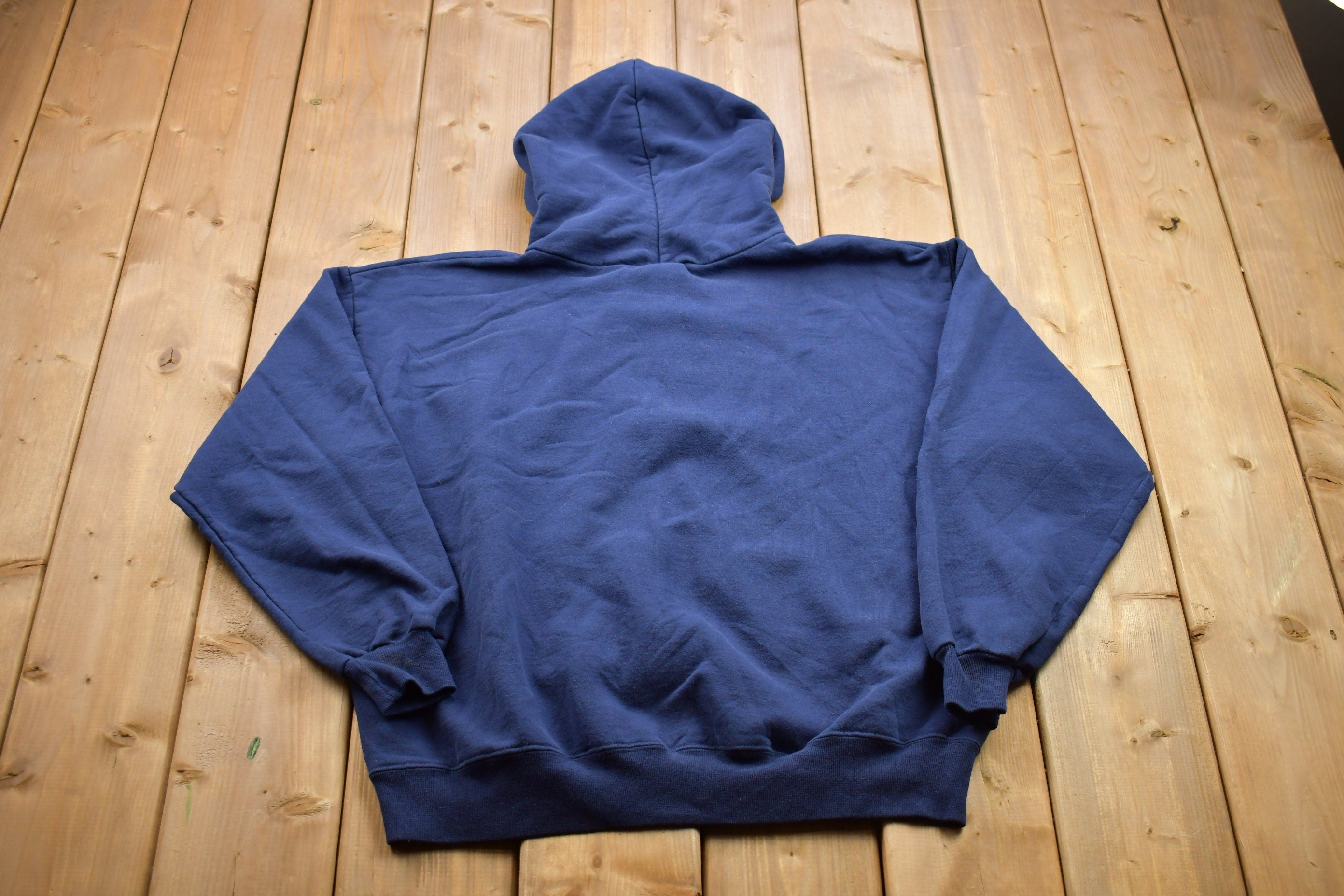 Vintage 1990s Grace Bible College Tigers Collegiate Hoodie