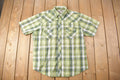 Vintage 1990s Wrancher Wrangler Western Button Up Shirt