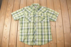 Vintage 1990s Wrancher Wrangler Western Button Up Shirt