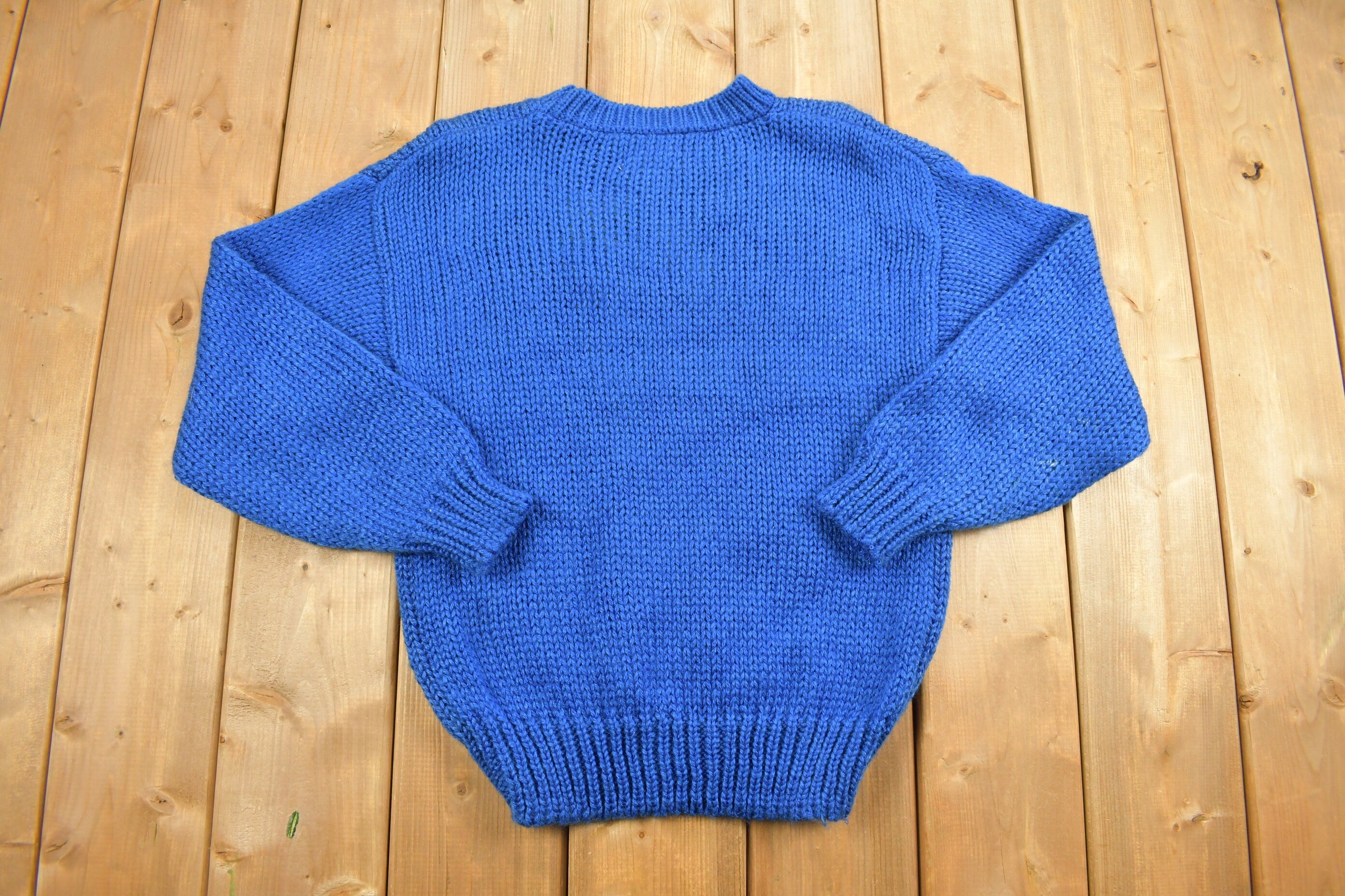 Vintage 1980s Marry Go Round Horse Knitted Sweater