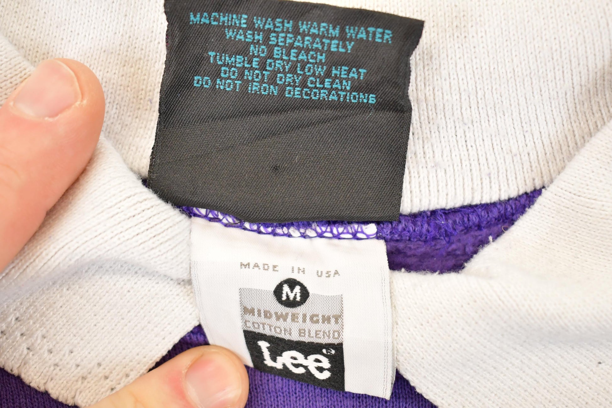 Vintage 1990s Design Pointe Floral Collared Graphic Print Crewneck Sweatshirt Women's M / Made In USA / 90's Destination Sweater