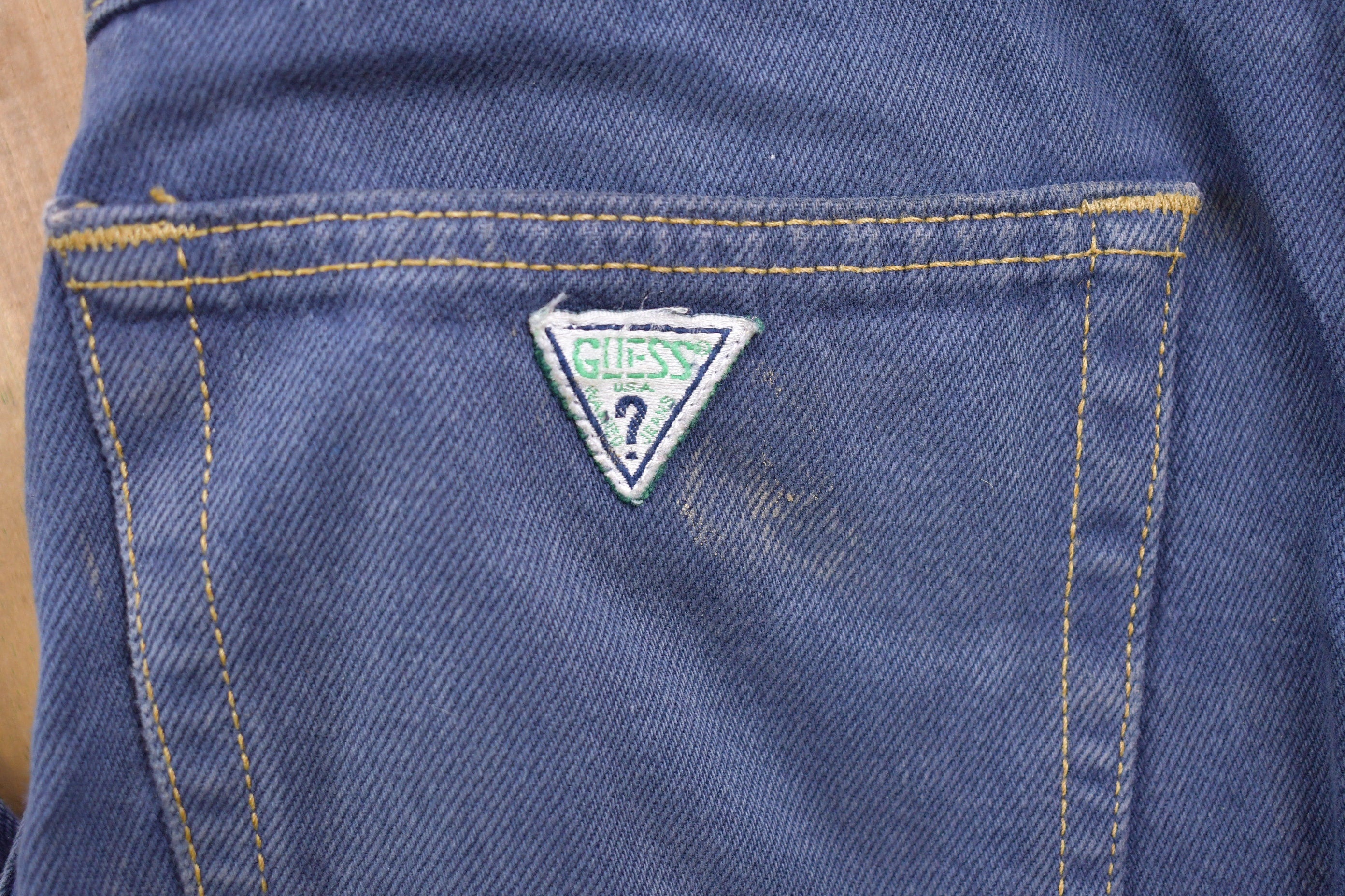 Vintage 1990s Guess Dark Wash Jeans