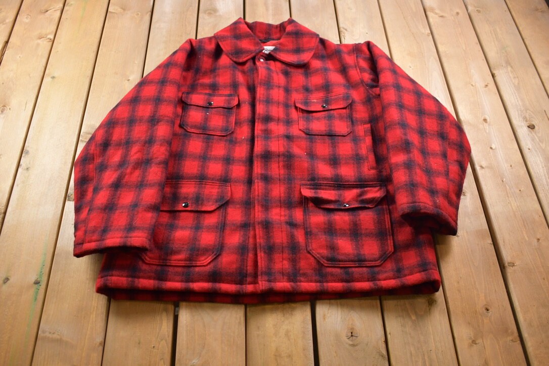 Vintage 1990s Woolrich Buffalo Plaid Set