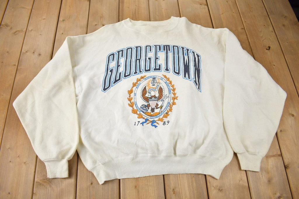 Vintage 1990s University of Georgetown Collegiate Crewneck
