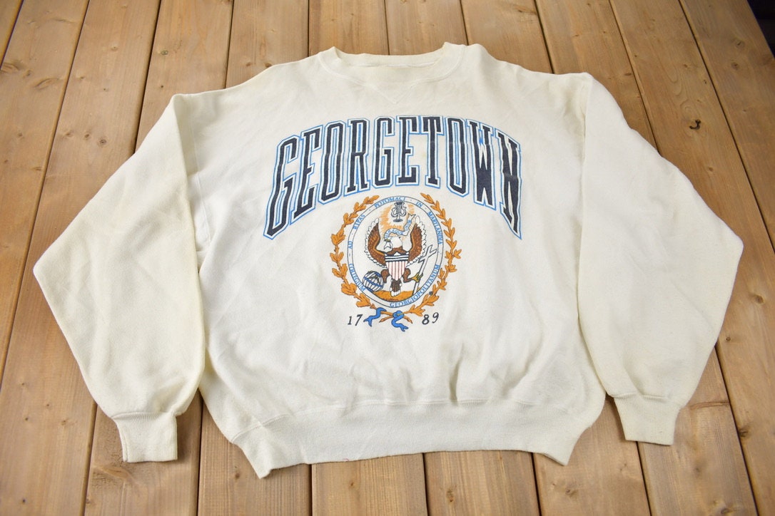 Vintage 1990s University of Georgetown Collegiate Crewneck