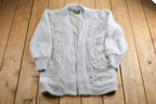 Vintage 1990s Gizel Rabbit Hair Knit Sweater