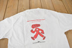 Vintage 2003 San Francisco AIDS Walk Team Graphic Art T-Shirt Size M