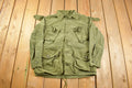 Vintage 1980s Army Military Field Jacket