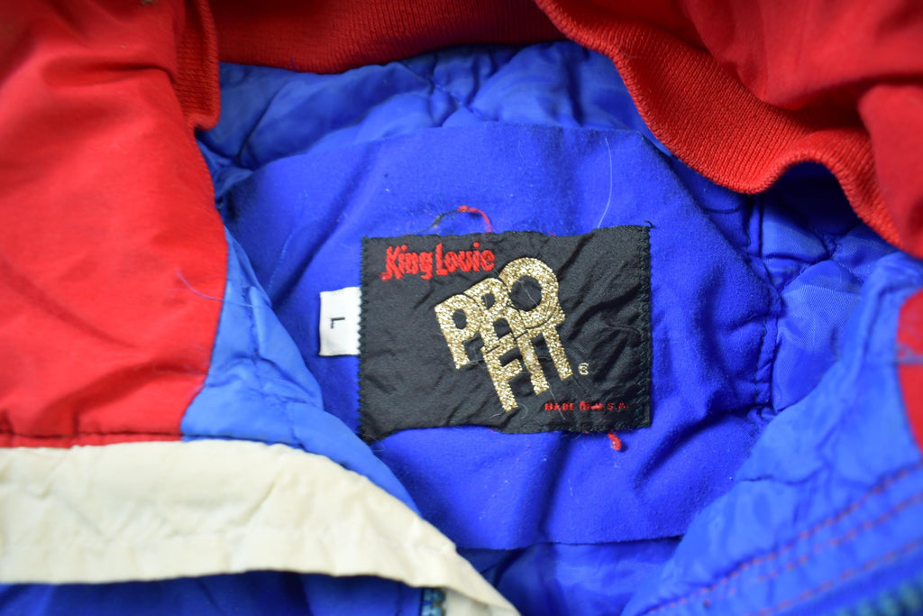 Vintage 1990s United States Karate Team Jacket  Embroidered  Made In USA  King Louie