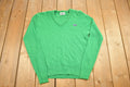 Vintage 1980s Garan Knitted V-Neck Sweater