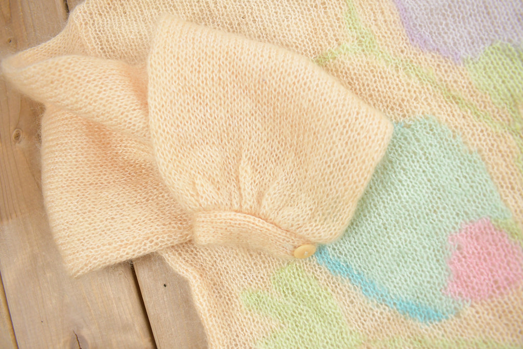 Vintage 1990s Jeanne Pierre Mohair Knit Sweater